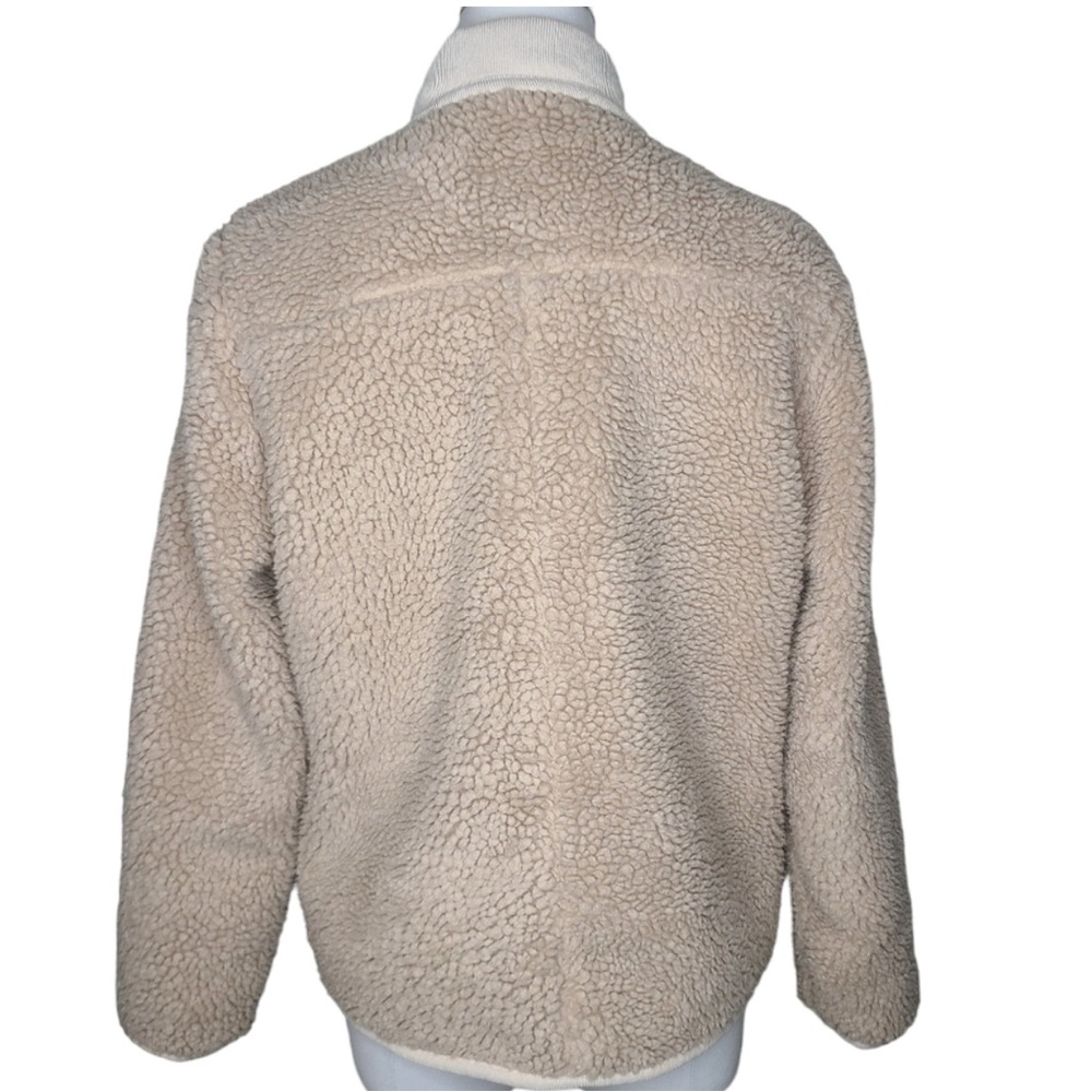Alex Mill Marley Jacket in Sherpa Natural M - Picture 8 of 16